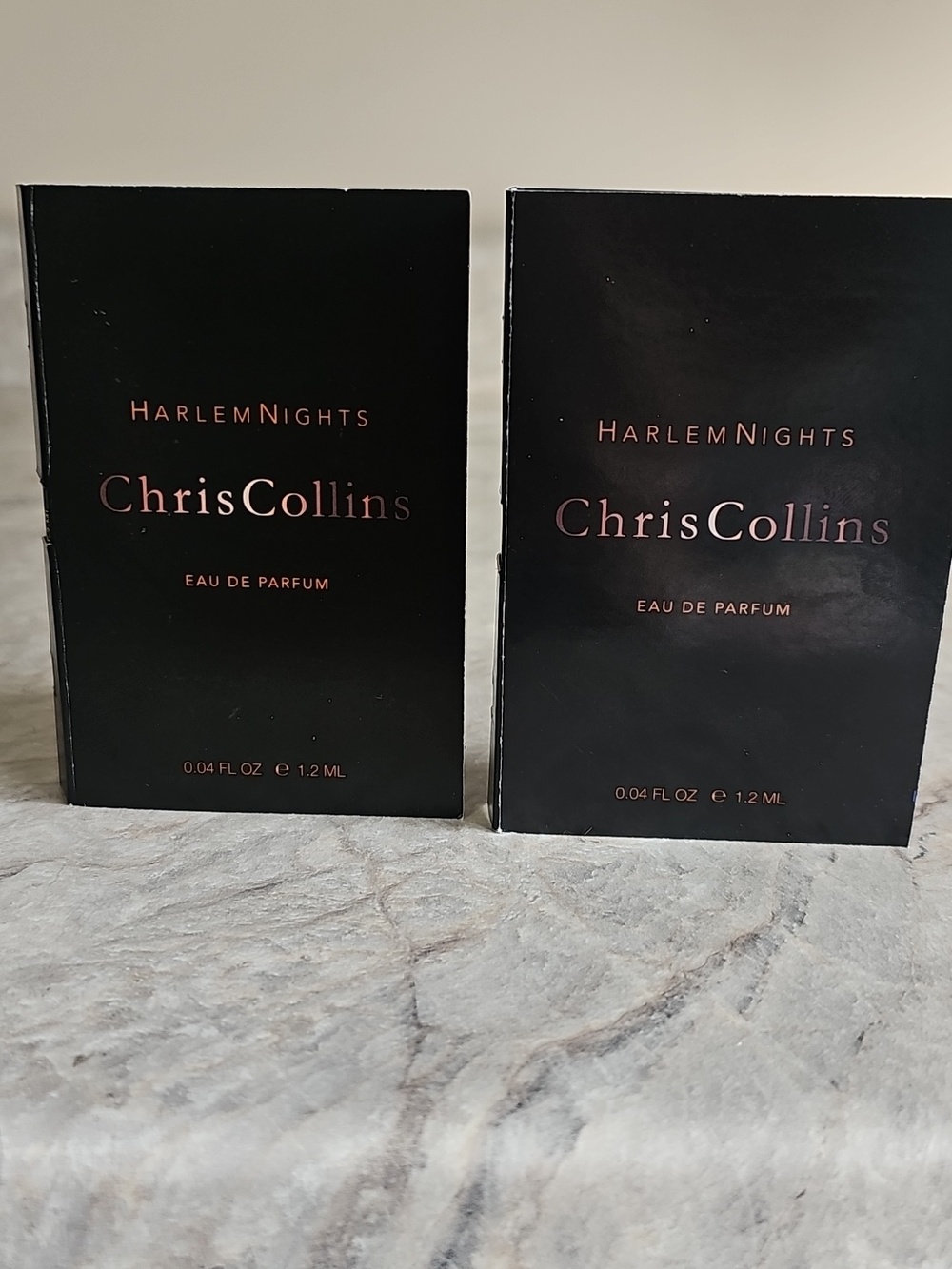 Lot Of 2 CHRIS COLLINS HARLEM NIGHTS EDP 1.2mL Samples NEW - Picture 4 of 4